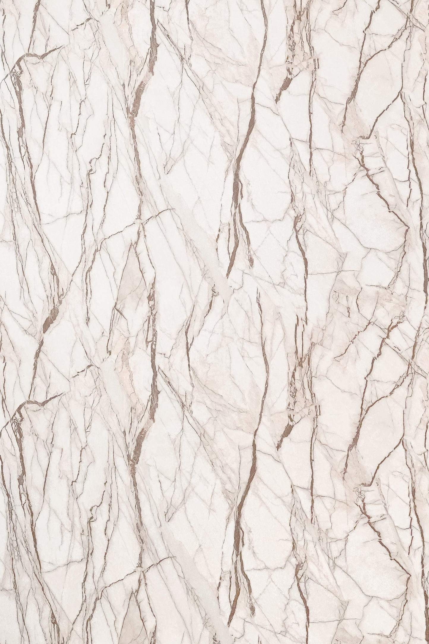 Panou Decorativ White Brown Striped Marble