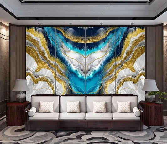 Panou Decorativ Luxury Turquoise Marble