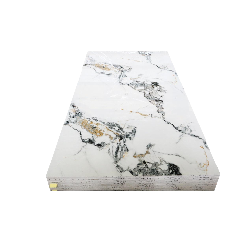 Panou Decorativ Golden White Marble