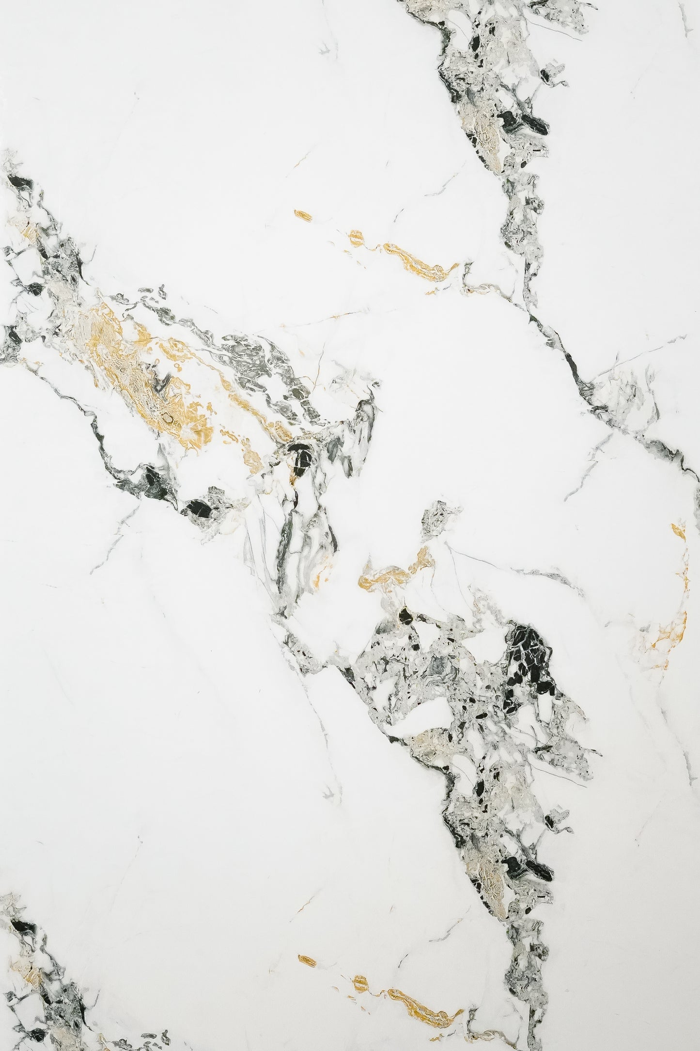 Panou Decorativ Golden White Marble