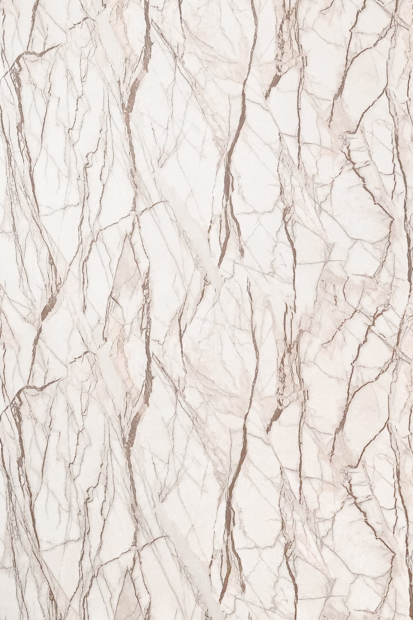 Panou Decorativ White Brown Striped Marble